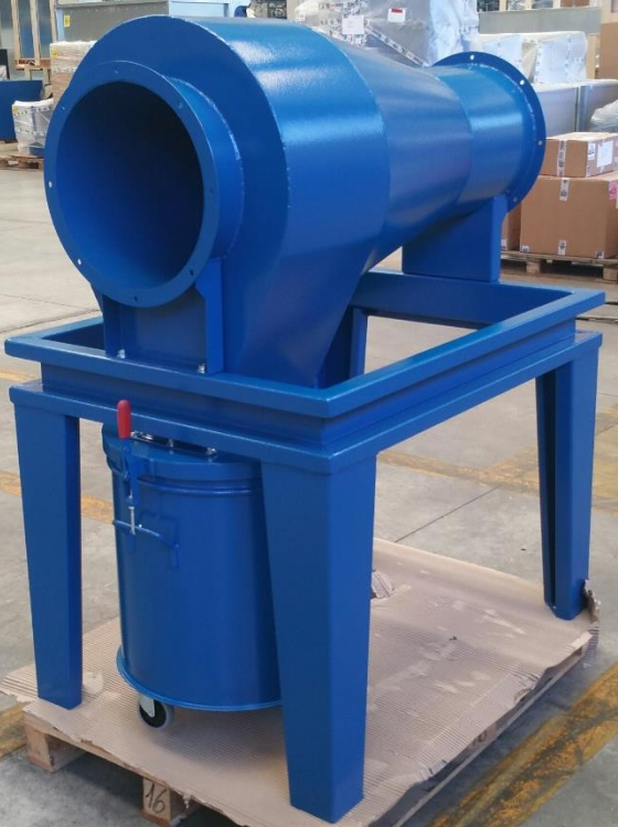 Předseparátor lapač jisker